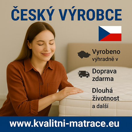 Řez zdravotní matrací FANTASY 1+1